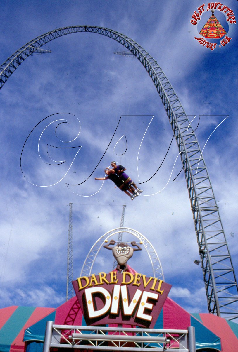 Dare Devil Dive At Six Flags Great Adventure